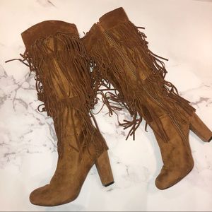 Public Desire Fringe Boots